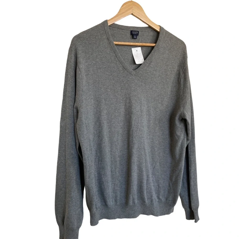 J. Crew Cashmere Cotton Blend Pullover Sweater